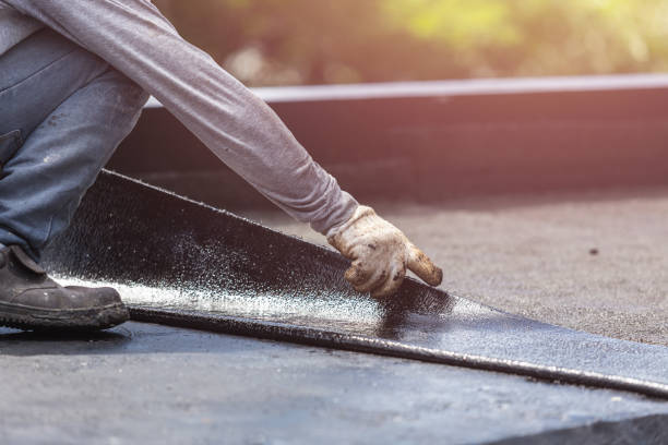 Professional Exterior Waterproofing technician working in Greenbelt, MD